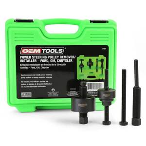 lot 8380 image: OEMTools Power Steering Pulley Remover & Installer  Fits Ford  GM  & Chrysler