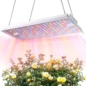 MetryGrow Plant Grow Light, [Smart APP 2x3 Ft Coverage] Genuine 100W Output LED Full Spectrum for Indoor Plants, 8-Level Brightness (Use Daisy-Chaining Hanging, Only Light Panelï¼No Control Panel)