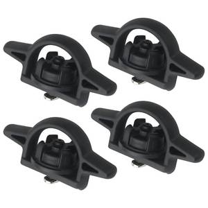 lot 11593 image: APPERFiT Bed Cleat Tie Down Anchor for Truck Bed Rail System 4pcs Compatible with 2005-2024 Toyota Tacoma Tundra Cargo Bed Accessories Parts PT278-35160 Striker Luggage Holders