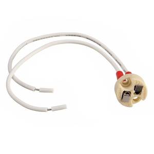 lot 12117 image: Mini Bi-Pin MR16 Socket Holder for Light Bulbs with Base GU5.3, G4, MR11, MR16