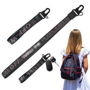 lot 12120 image: YesMvpMvp OFF Classic Car Keychain,Fabric Keychain Wrist Lanyard,Key Ring for Cars Keys Wallets Jeans Decoration cute lanyard,Car Accessories,One long and one short,Webbing Wrist Strap