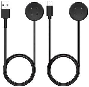 lot 12129 image: Charger for Google Pixel Watch 2 & 3, Replacement USB-AC Charging Cable Cord for Smart Watch (3.3ft1m) (Black)