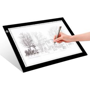 lot 12146 image: LitEnergy A4 LED Copy Board Light Tracing Box, Adjustable USB Power Artcraft LED Trace Light Pad for Tattoo Transferring, Drawing, Sketching, Animation, Stenciling, Diamond Art Painting Accessories
