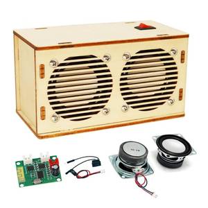 lot 12186 image: DIY Bluetooth Speaker Kit, Stem Projects for Kids Ages 8-12, Science STEM Kits for Kids Ages 10-12-14-16, Gifts for 9 10 11 12 13 14 15 16 Year Old Boys Teens (Wood)