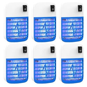 lot 12209 image: Bug Zapper Indoor, Fly Trap for Indoors, Electronic Mosquitoes Killer Mosquito Zapper with Blue Lights for Living Room, Home, Kitchen, Bedroom, Baby Room, Office(6 Packs)