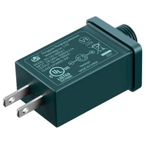 lot 12236 image: Feekoon 1 Pack Replacement Yard Inflatable Adapter, 12vdc 1a Power Supply Adapter for Christmas Tree Lights, Halloween Christmas Inflatable Decoration, Class 2 Power Supply 120v 60hz Inflatable Plug
