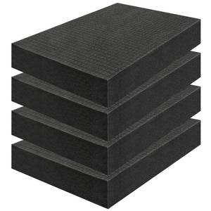 lot 13641 image: PINGMIC 4 Pack Gun case foam -16 x 12 x 2 Inch Pick and Pluck Foam Sheets - Pick Apart Insert Padding for Gun Case, Ideal for Storing Guns, Crafts, Cameras & More