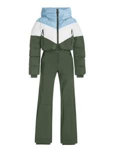 lot 13701 image: Fisoew Womens One Piece Ski Suit Warm Waterproof Snowsuits Winter Snow Jumpsuits Outdoor Sports Outerwear