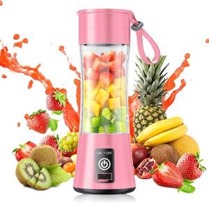 lot 14347 image: Cordless Mini Blender Make Smoothies & Shakes - Portable Blender with 380ML BPA-Free Travel Cup, USB Rechargeable, Easy to Clean, Suit in GymOffice