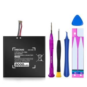 lot 14365 image: DRECHAS HAC-003 Battery 8000mAh, Upgraded Capacity New 0 Cycle Li-Polymer Replacement Battery for Nintendo Switch Console 2017 HAC-001 HAC-A-BPHAT-C0 HAC-S-JPEU-C0 with Repair Tool Kit