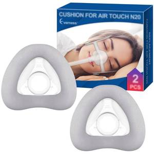 lot 16119 image: 2 Packs Replacement Cushion (S) for AirTouch N20, Optimized Comfort & Secure Seal with Memory Foam (New Version), Superior Value & Durable Replacement Supplies by Everness(S)