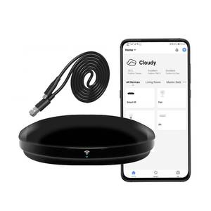 lot 16162 image: Smart IR Remote Control,All in One IR Blaster Control, Universal WiFi Infrared Remote Control for TV DVD Air Conditioner STB etc,Compatible with Alexa, Google Assistant