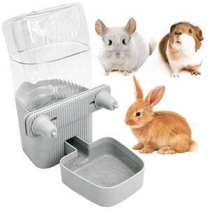 lot 19338 image: Apatal 50 oz Rabbit Water Dispenser Hanging Gravity Bunny Water Bottle for Cage Automatic Small Animal Water Bottle for Ferret Guinea Pig Chinchilla Cat Puppy