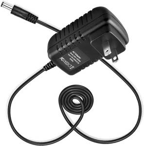 lot 20223 image: WSUOERZER 10V 1A AC to DC Adapter Replacement Charger Power Supply Cord with 5.5mm 2.5mm Tip Size Inside Positive