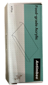 lot 20242 image: Antimbee Food-grade Acrylic 4 PCS Kitchen Drawer Organizer