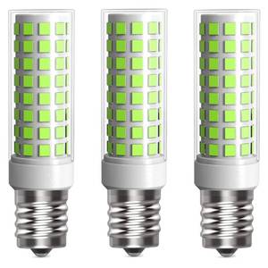 lot 20259 image: LUHMQ E17 LED Bulb 3 Pack Microwave Oven Appliance Light Bulb T7 E17 Intermediate Base for Over Cooker Lamp,Range Hood,7W (70W Halogen Bulb Equivalent)700 Lumen AC110V120V130V (Daylight White 6000K)