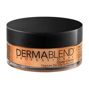 lot 20270 image: Dermablend Cover Creme High Coverage Foundation with SPF 30, 40W Caramel Beige, 1 Oz.