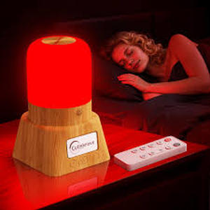 lot 4155 image: Cutiskrave Red Night Light with Remote Control - 670nm