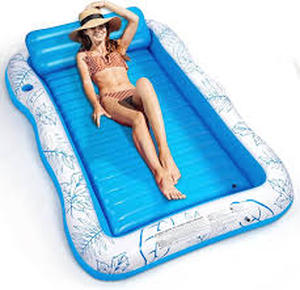 lot 7750 image: Pool Lounger Float Blue