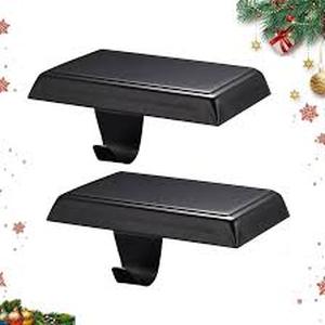 lot 13655 image: Stocking hangers black