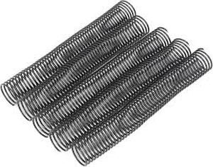 lot 13708 image: 18 plastic spiral springs