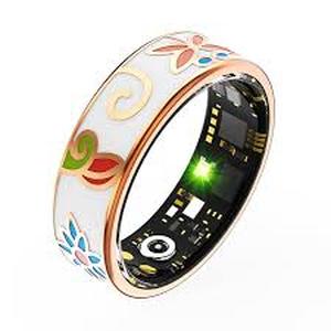 lot 14234 image: Smart Ring with Floral Design