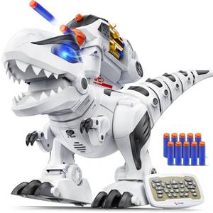 lot 3101 image: Ruko 8809 Remote Control Robot Dinosaur Toys for Kids, Large Rechargeable Toys, STEM Programmable Interactive with Sound Effects, Birthday Gifts for Boys & Girls Age 3 4 5 6 7 8