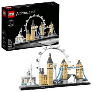 lot 4310 image: LEGO Architecture London Skyline Collection 21034 Building Set Model Kit and Gift for Kids and Adults (468 pieces)