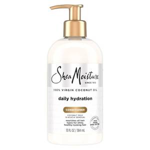 lot 4316 image: Shea Moisture Daily Hydrating Conditioner Virgin Coconut Oil For All Hair Types Sulfate-Free 13 oz