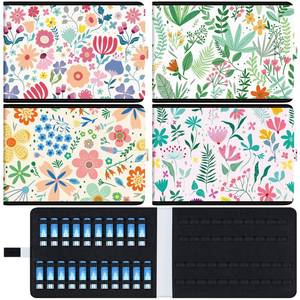 lot 8023 image: Silkfly 4 Pack Homeopathy Organizer Box Foldable Homeopathy Storage Case Box Kit for 42 Tubes Home Travel Use