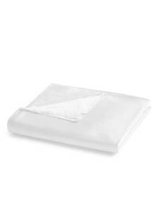 lot 8461 image: YnM Exclusive Cooling Duvet Cover for Weighted Blankets with 16 Strings (White, 48x72)