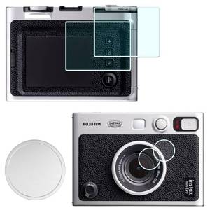 lot 8475 image: HUIPUXIANG Lens Cap  Screen Protector for Fujifilm Instax Mini EVO Instant Camera(for Accessories),LCD  Lens PET FlimAluminum Mini Fuji Evo Lens Cover with Flocking Internal