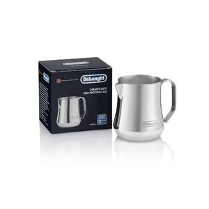 lot 12256 image: DeLonghi Milk Frothing Pitcher, Stainless Steel, 17 oz - DLSC069