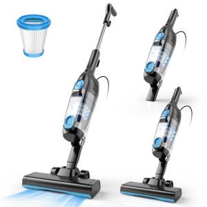 lot 13757 image: Vazone R6X Corded Stick Vacuum Cleaners for Home, 20Kpa Powerful Suction Stick Vacuum with 16Ft Cord, 2 in 1 Lightweight Handheld Vacuum Cleaner for Hardwood Floor Pet Hair