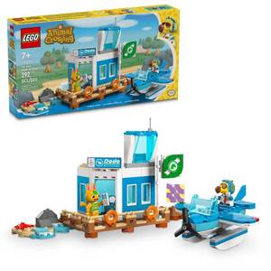 lot 13768 image: LEGO Animal Crossing Fly with Dodo Airlines Airport Playset, Kids�� Airplane Toy and Pilot Minifigure Inspired by The Video Game Series, Gift for Girls and Boys Ages 7 and Up, 77051