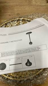 lot 13770 image: Modern Round Side Table Base Kit