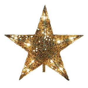 lot 14244 image: Gold Glitter Star Christmas Tree Topper