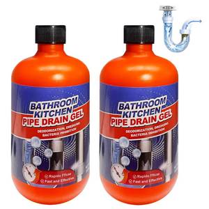 lot 14250 image: Wild Tornado drain clog remover��Powerful Sink and Drain Cleaner, Fast Foaming for Kitchen and Pipes Cleaning Tool��2pcs��