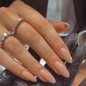 lot 14303 image: Press-On Nails DIY Kit - Natural 2 Minute Manicure Set