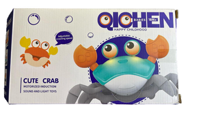 lot 16260 image: Qichen Cute Crab Electronic Baby Toy