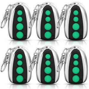 lot 16274 image: Kingdder 6 Pcs Garage Door Remote Compatible with M12 Garage Opener Transmitter for Automatic Swing Sliding Opener Security Door