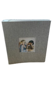 lot 19409 image: Artfeel Photo Album 4x6 with 1000 Pockets,Slip-in Picture Albums,Linen Cover Memory Book with Front Window,White Page Vertical Photo Book for Wedding,Family,Anniversare,Baby,Vacation