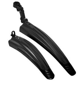 lot 20307 image: Free-fly Adjustable Road Mountain Bike Bicycle Cycling Tire FrontRear Mud Guards Mudguard Fenders Set (Black)