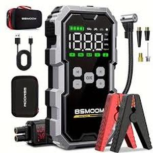 lot 4367 image: BSMOOM Portable Car Jump Starter Kit