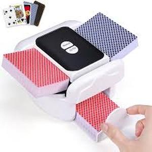 lot 8452 image: Electric Card Shuffler TX666