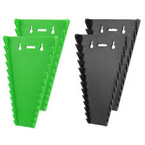 lot 11722 image: TIHTRY 4Pack Magnetic Wrench Organizer wrench rack Tool Trays, Premium Quality Wrench Holder SAE(14 - 16) and Metric(6mm-24mm)