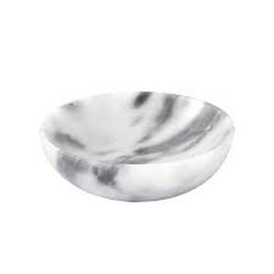 lot 14276 image: CM CHIC MONDAY 4.72 Inch Mini Decorative Bowls, Natural Small Marble Decorative Bowls for Home Decor, Key Bowl, Coffee Tables Centerpiece, Soap Serving Bowl, Incense Burner, Smudge Bowl