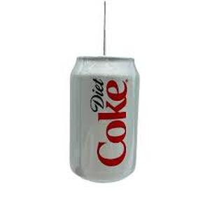 lot 14304 image: Diet Coke Can ornament