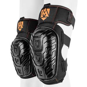 lot 3150 image: AMPAS Construction Knee Pads for Men and Women for Cleaning Floors Roofing Gardening,Heavy Duty Support Knee pads with Gel and Thick Foam Cushion and Improved Adjustable Thigh and Shin Straps