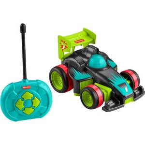 lot 3175 image: Fisher-Price Preschool Toy Remote Controlled Car My Easy RC with 2 Speeds for Kids Ages 3 Years (Amazon Exclusive)
